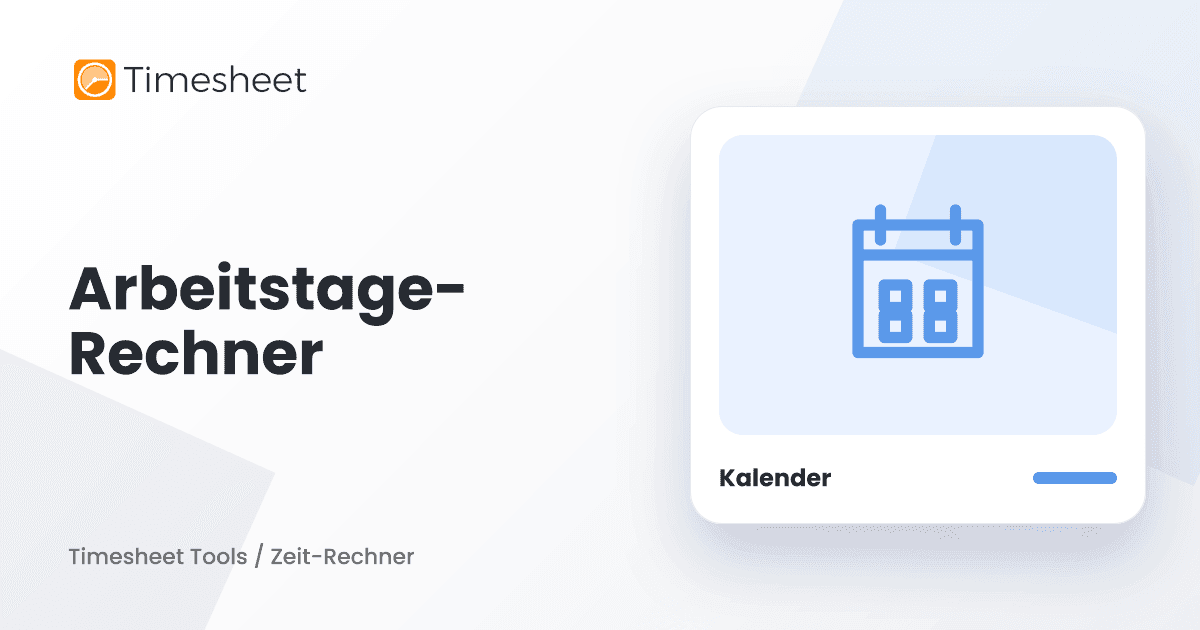 Arbeitstage-Rechner