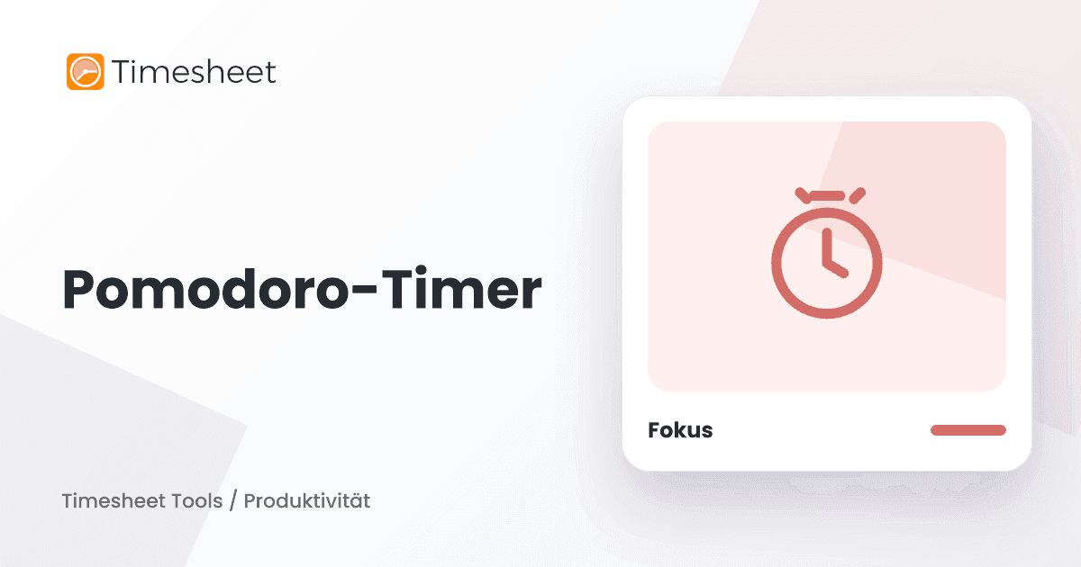 Pomodoro-Timer