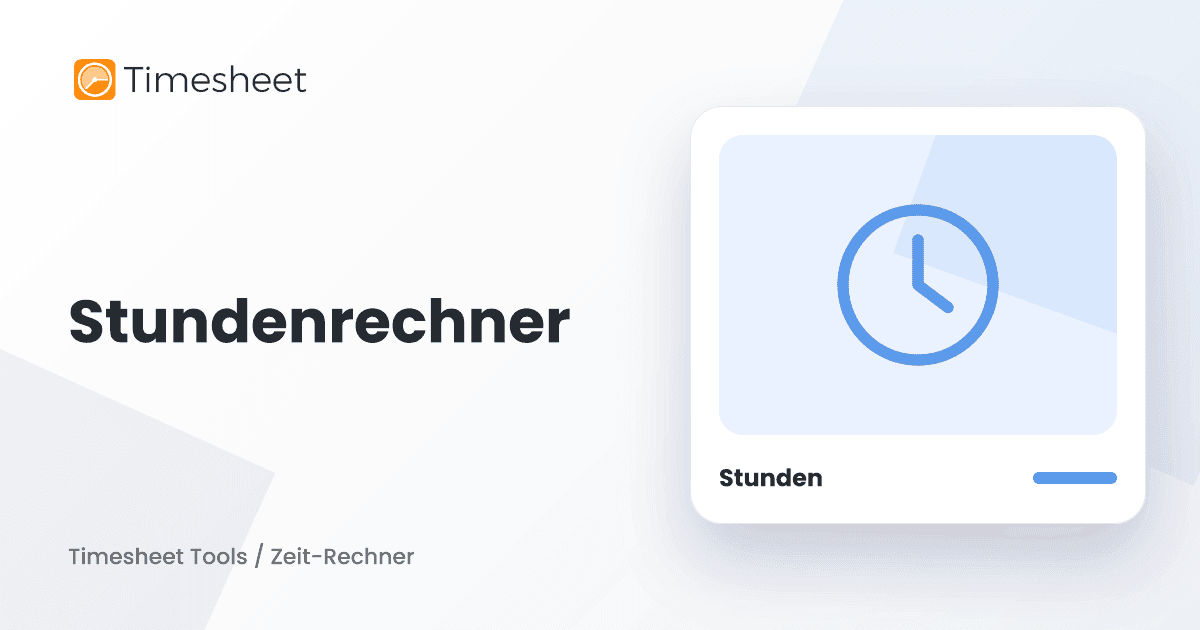 Stundenrechner