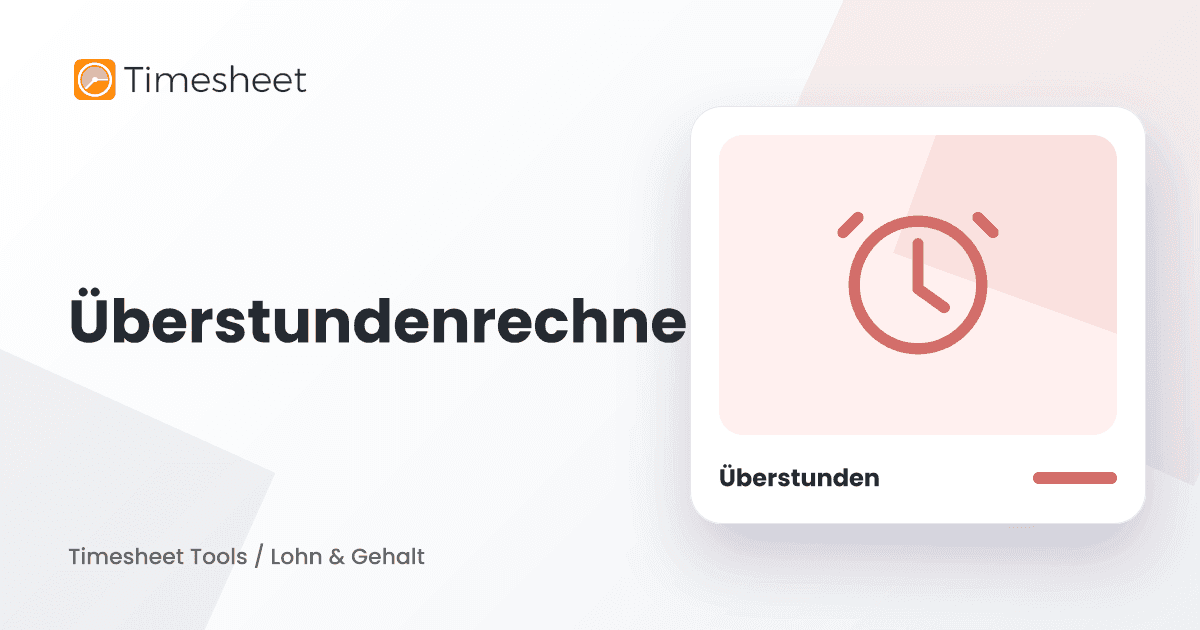 Überstundenrechner