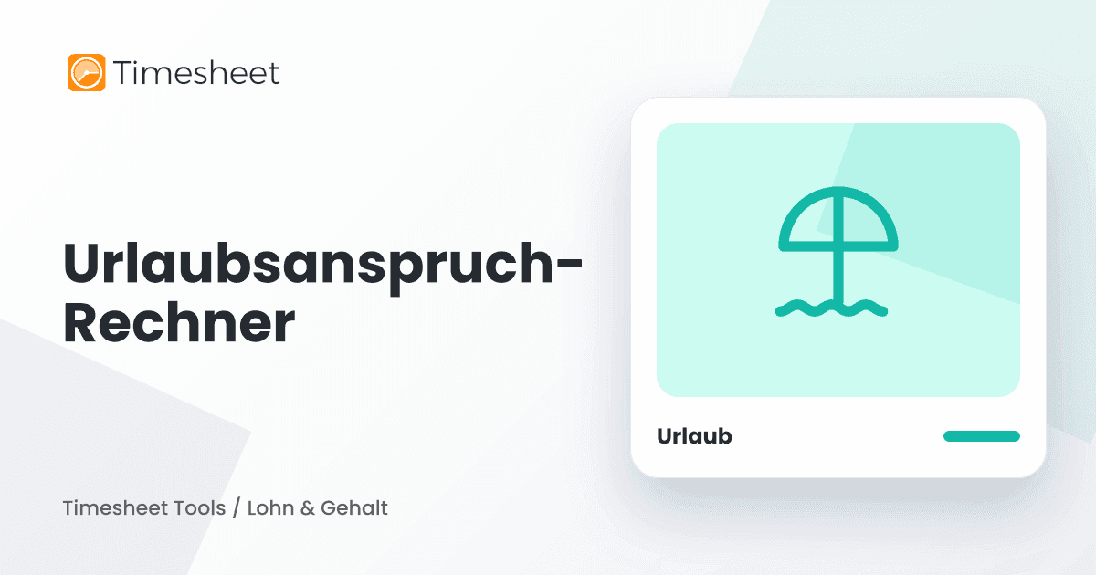 Urlaubsanspruch-Rechner